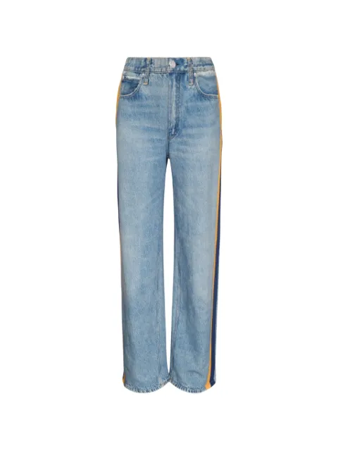 rag & bone rb Miramar denim-print track pants
