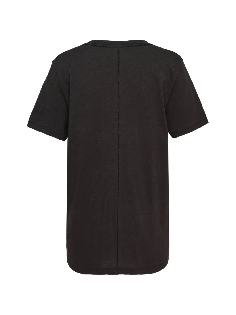 rag & bone Losvallend T-shirt met V- hals Zwart