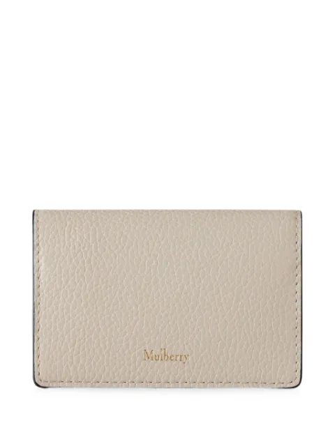 Mulberry Continental grained card case