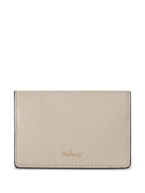 Mulberry Continental grained card case