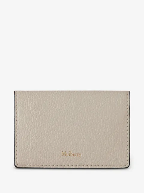Mulberry tarjetero continental granulado