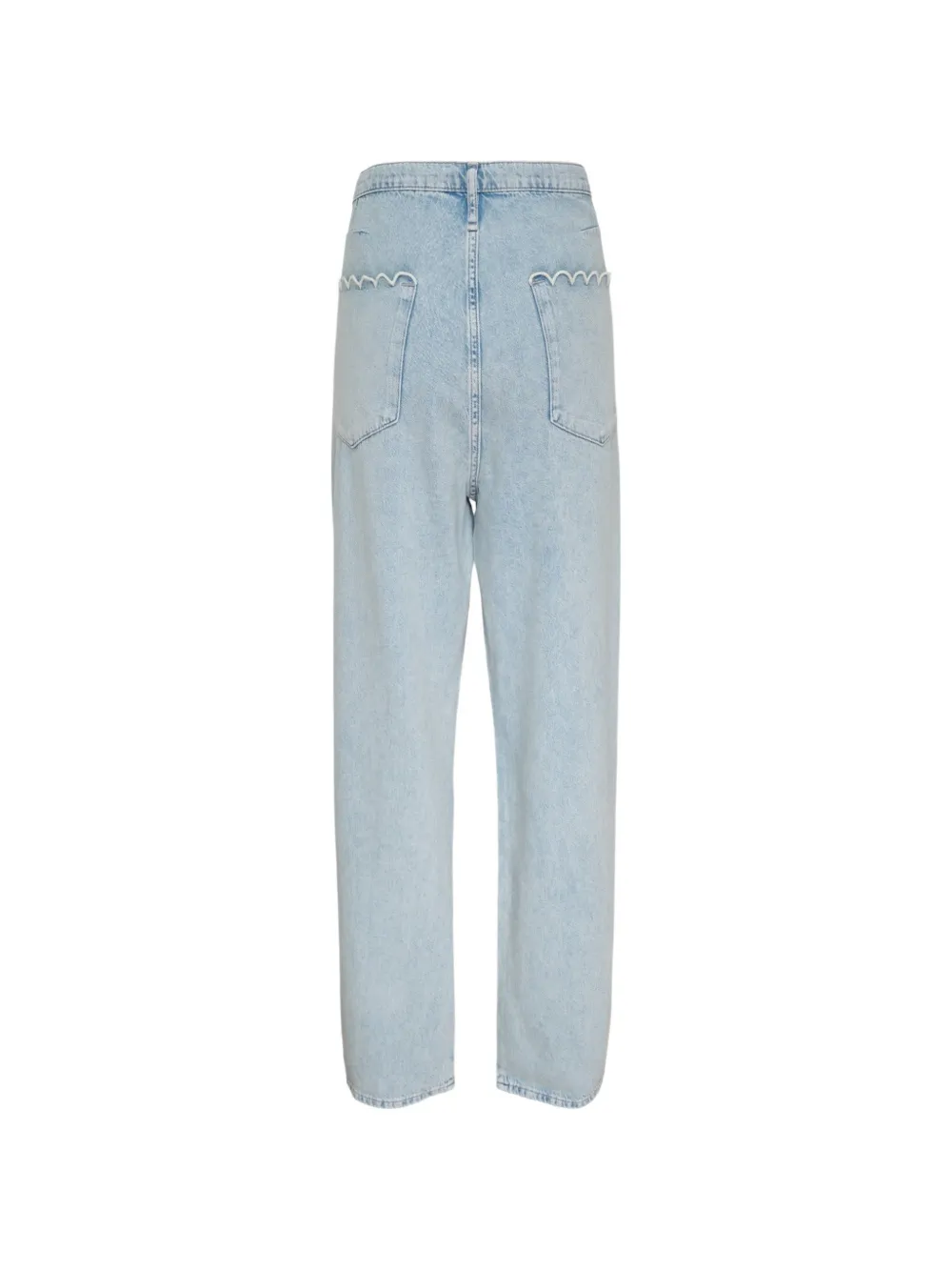 rag & bone Phoebe jeans met trekkoord Blauw