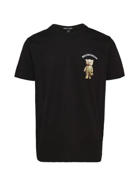 Black Score Balencibear graphic-print T-shirt