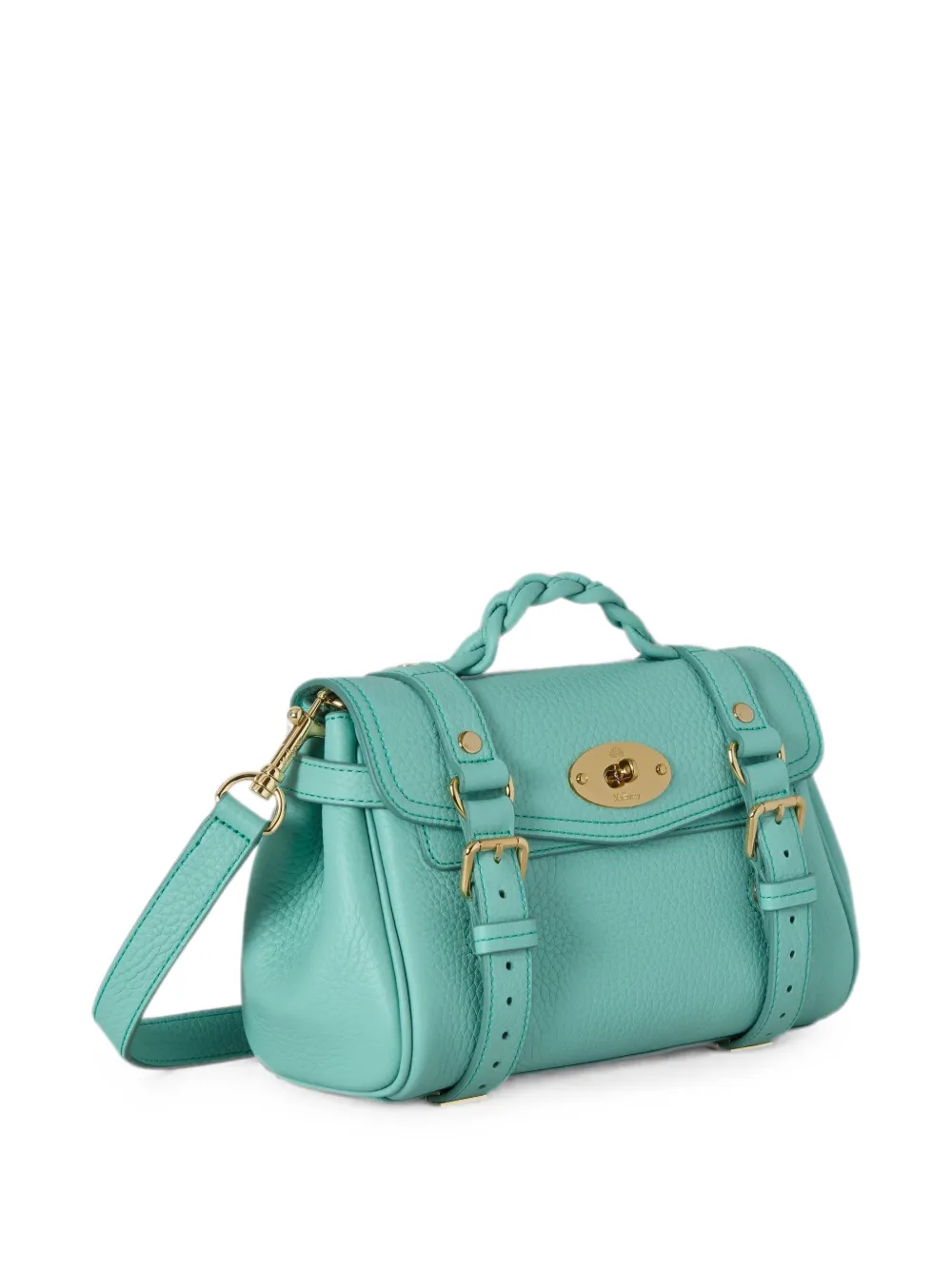 Mulberry Leren schoudertas Blauw