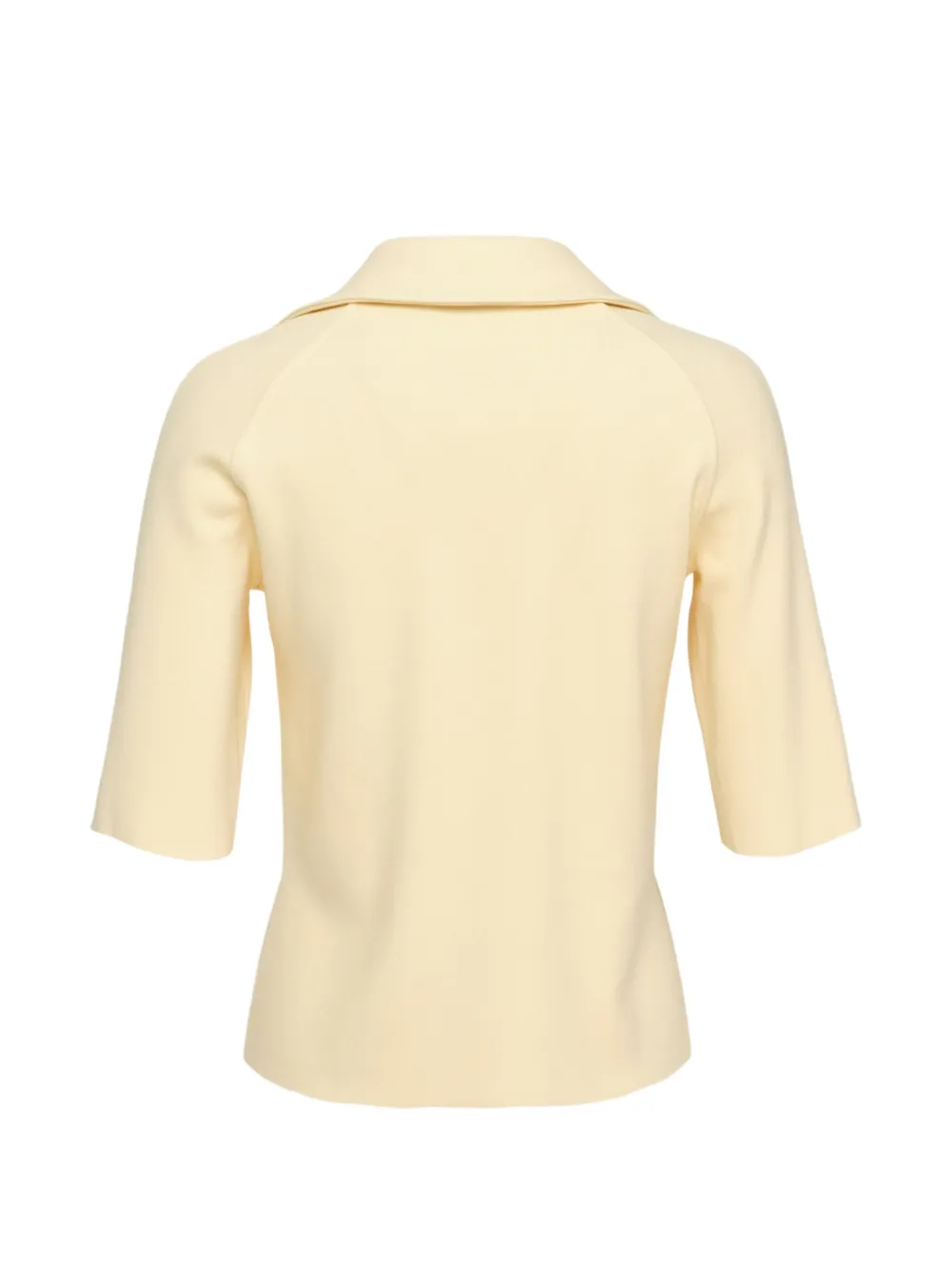 Jil Sander Poloshirt met raglan mouwen Beige
