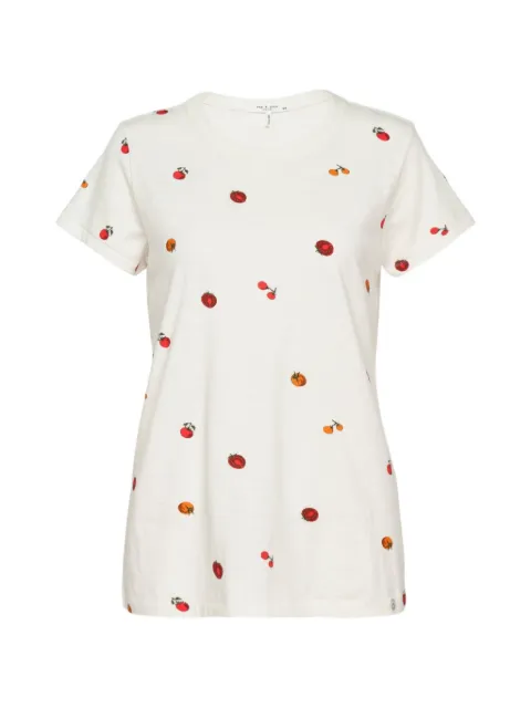 rag & bone tomato-print T-shirt