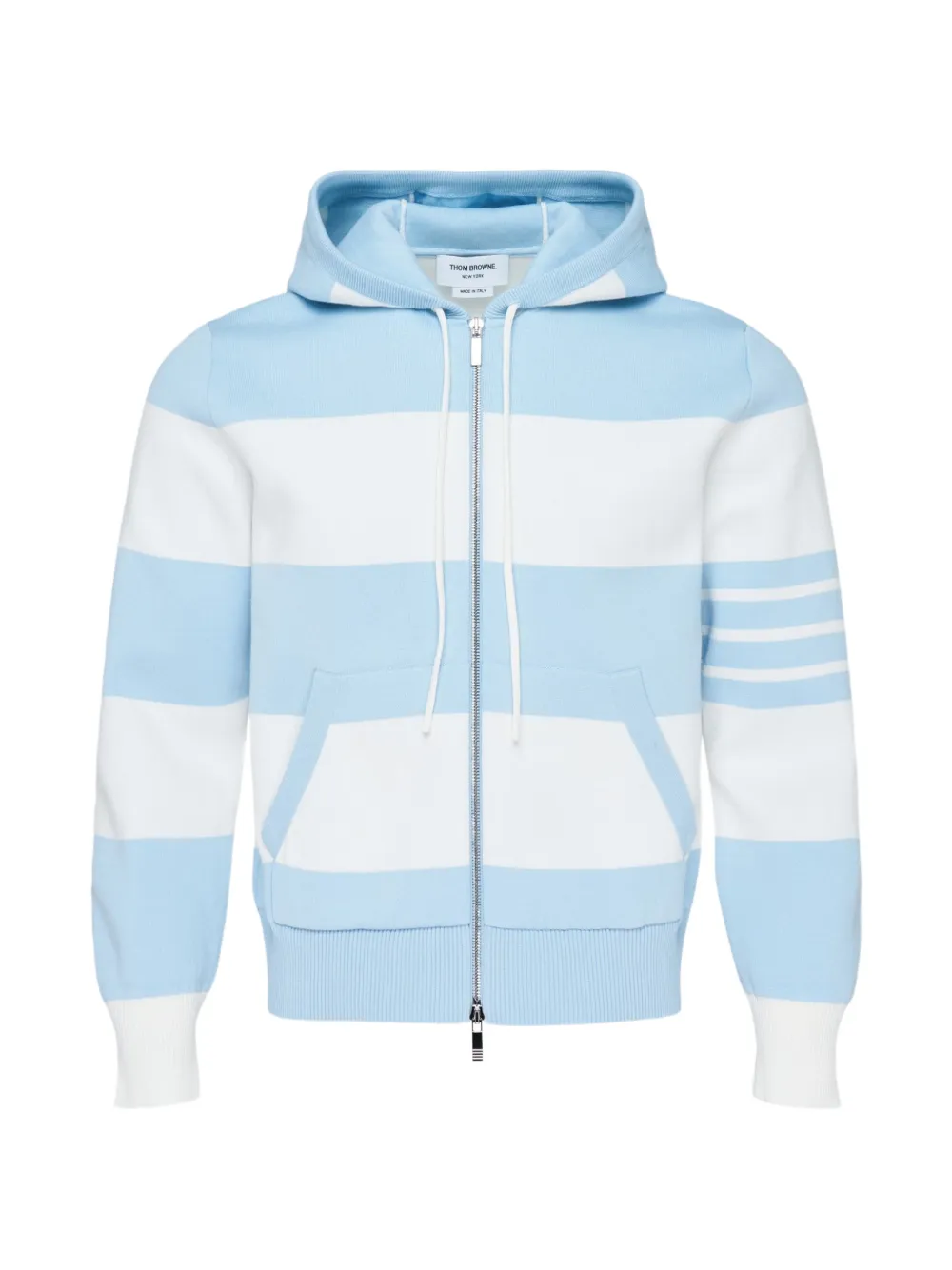 Thom Browne Rugby Stripe hoodie - Blue