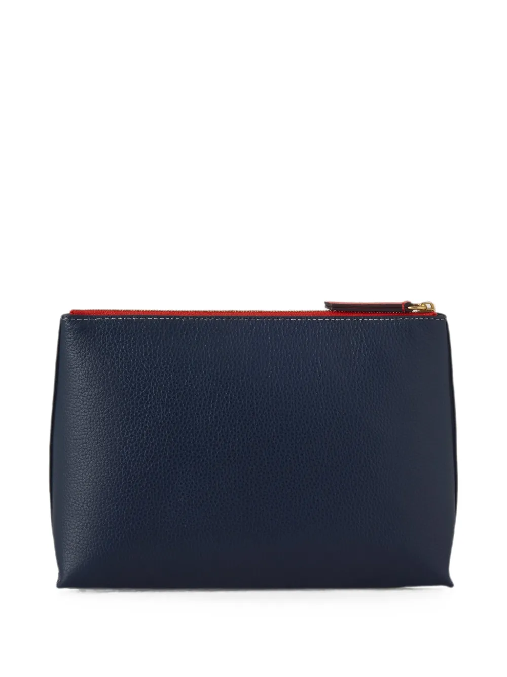 Mulberry Kleine make-up tas met logoplakkaat Blauw
