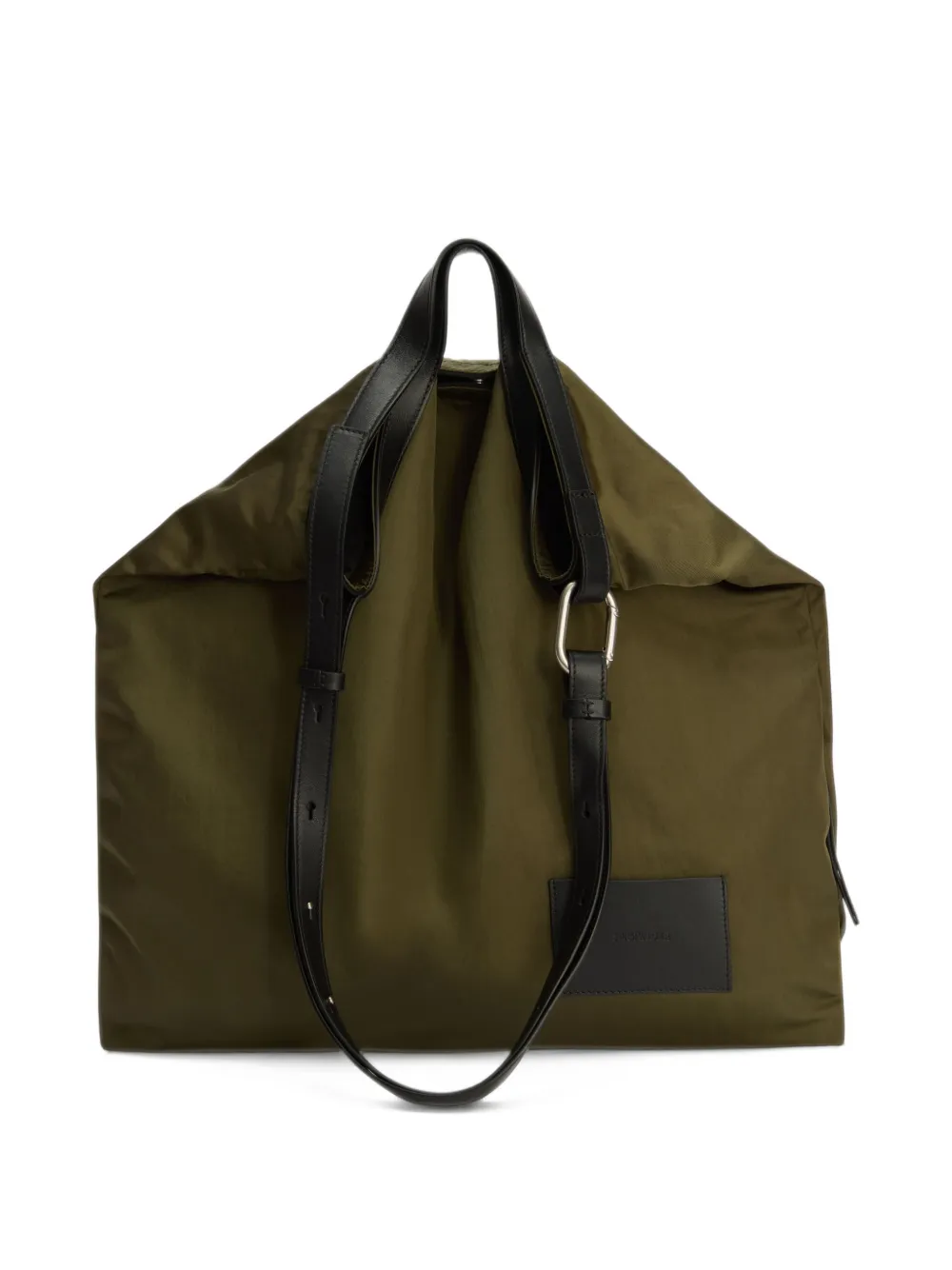 Jil Sander Medium gerolde shopper Groen