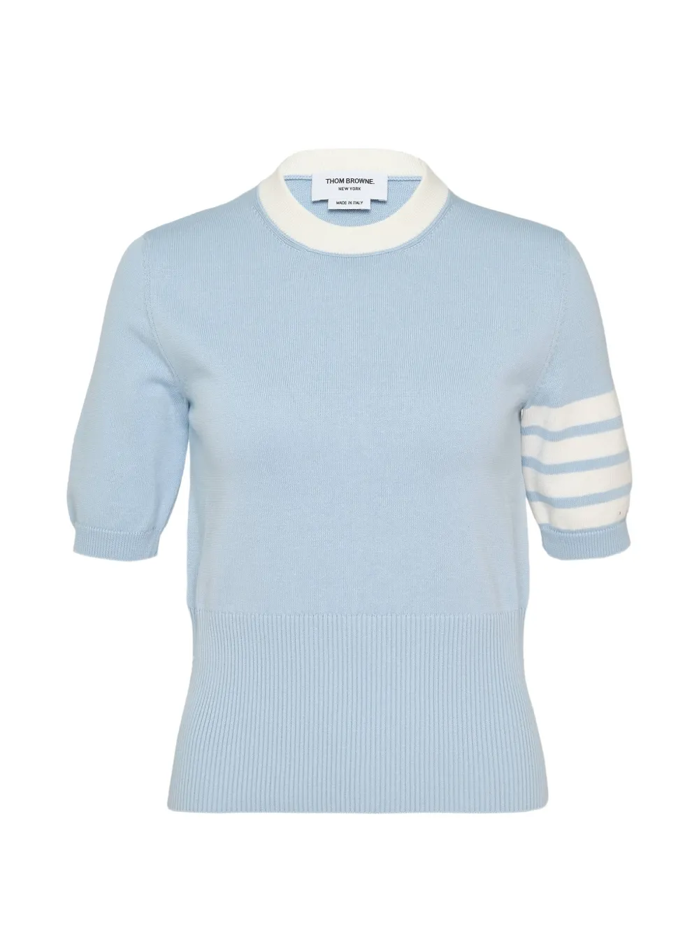 Thom Browne Hector intarsia T-shirt - Blue