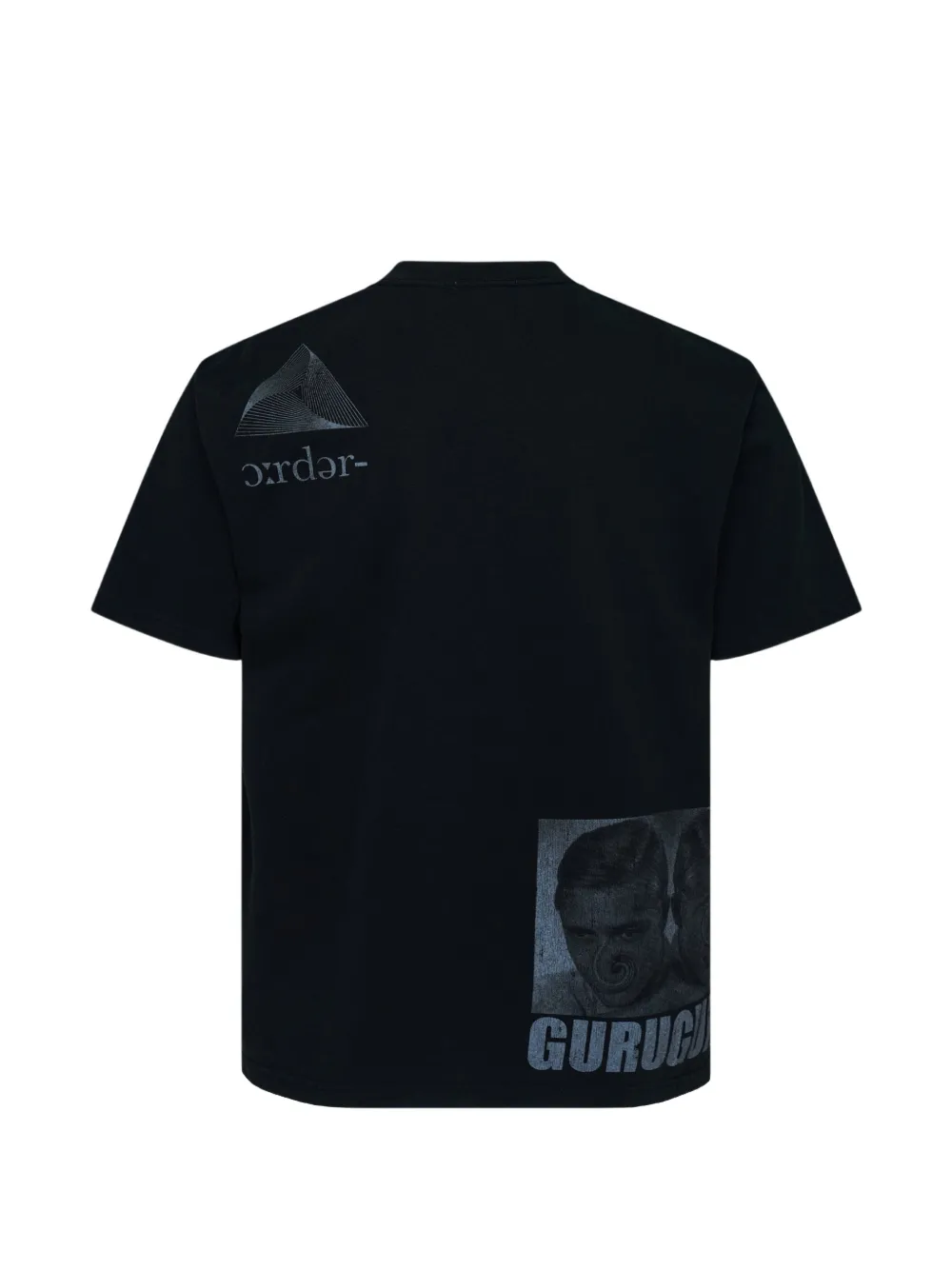 Undercover T-shirt met borstzak Zwart