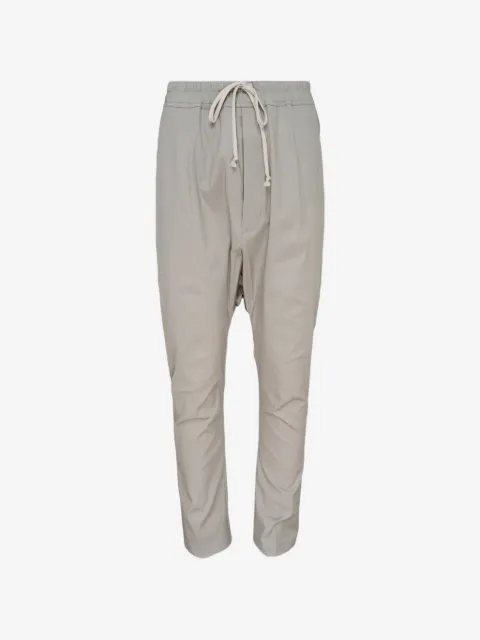 Rick Owens pantalones con cordones en la cintura