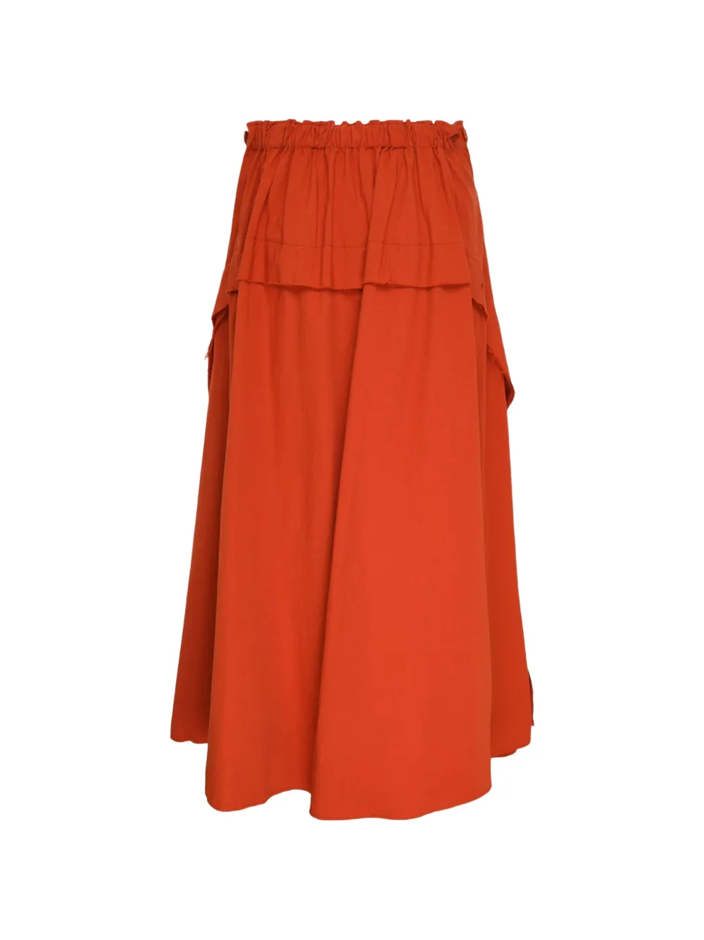 Y's Flared midi-rok Oranje