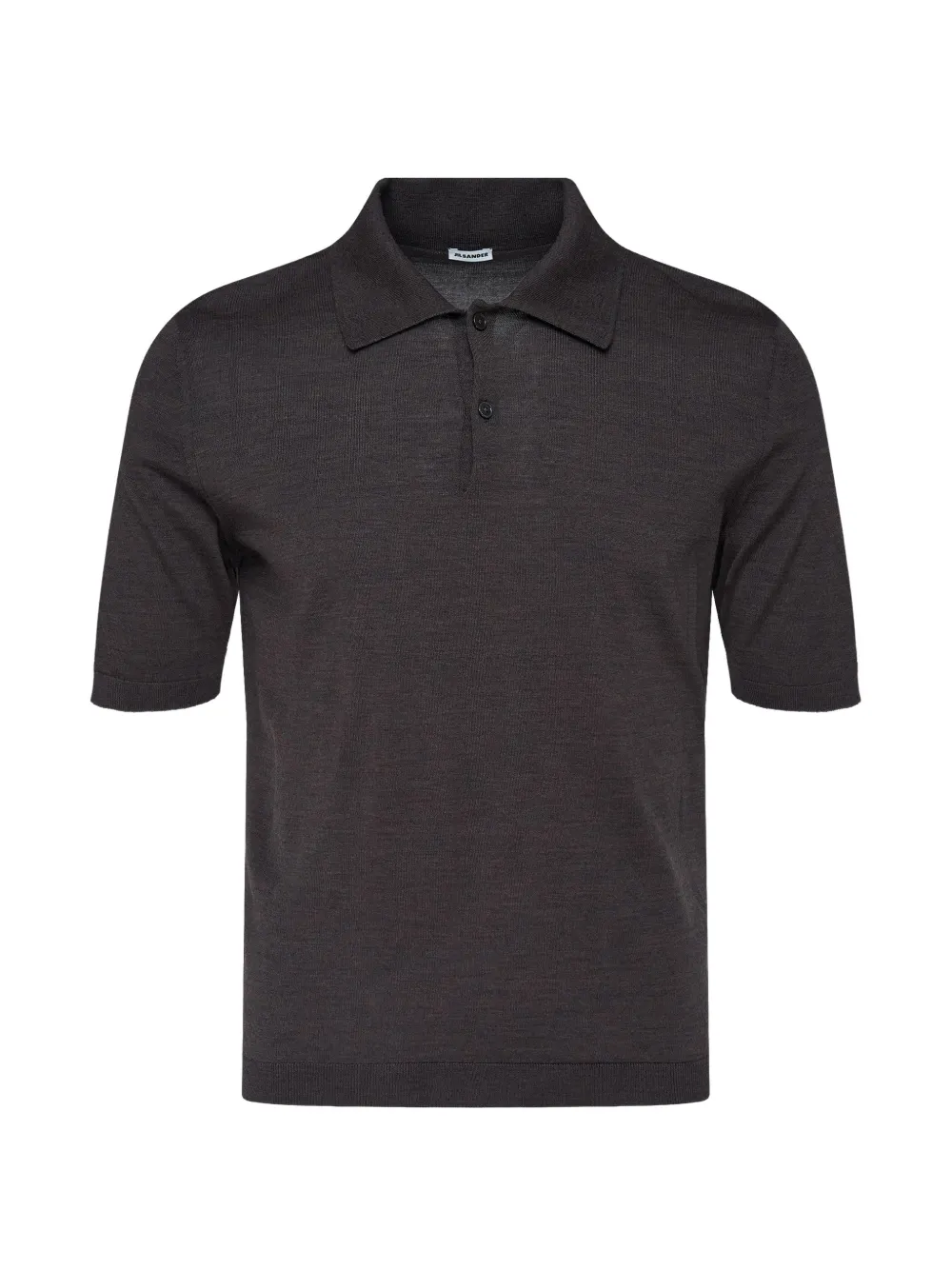 Jil Sander short-sleeve polo shirt - Marrone