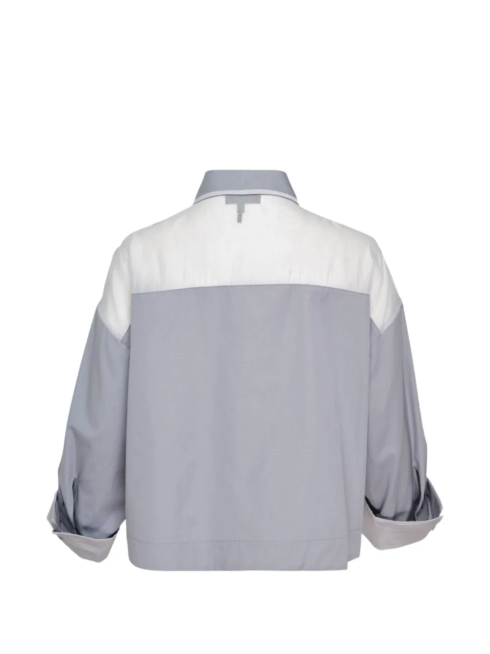 rag & bone Elly blouse met vlakken en lange mouwen Grijs