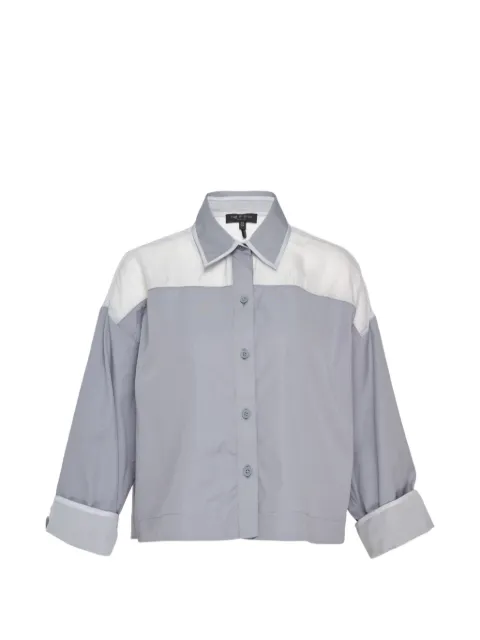 rag & bone Elly panelled long-sleeve shirt