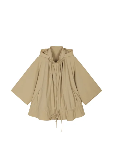 LESS raglan-sleeve hooded jacket