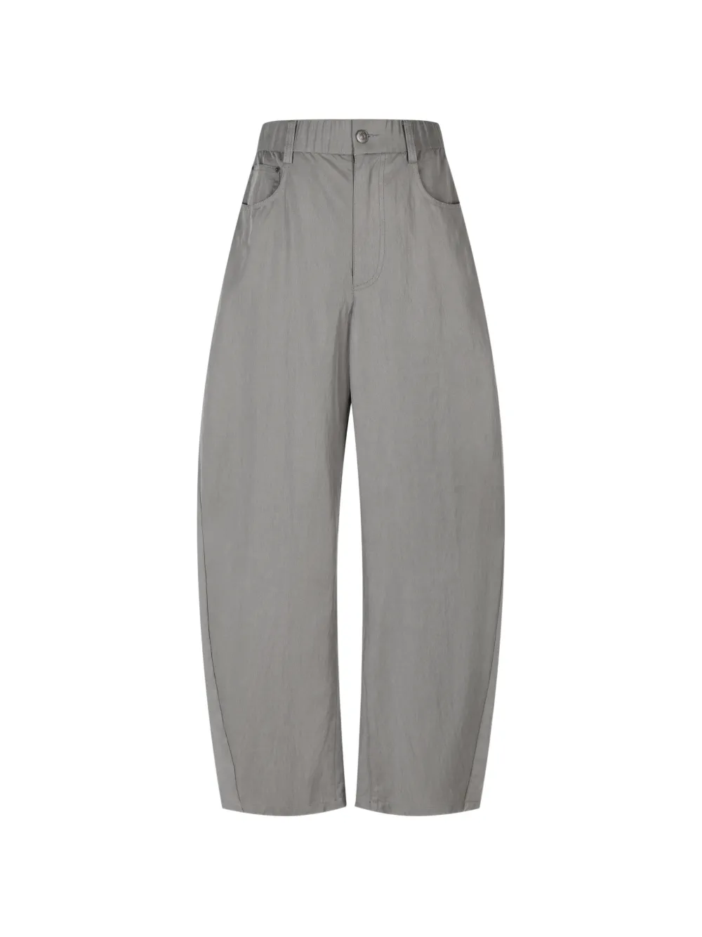 CROQUIS Hose mit abgerundetem Bein - Grau