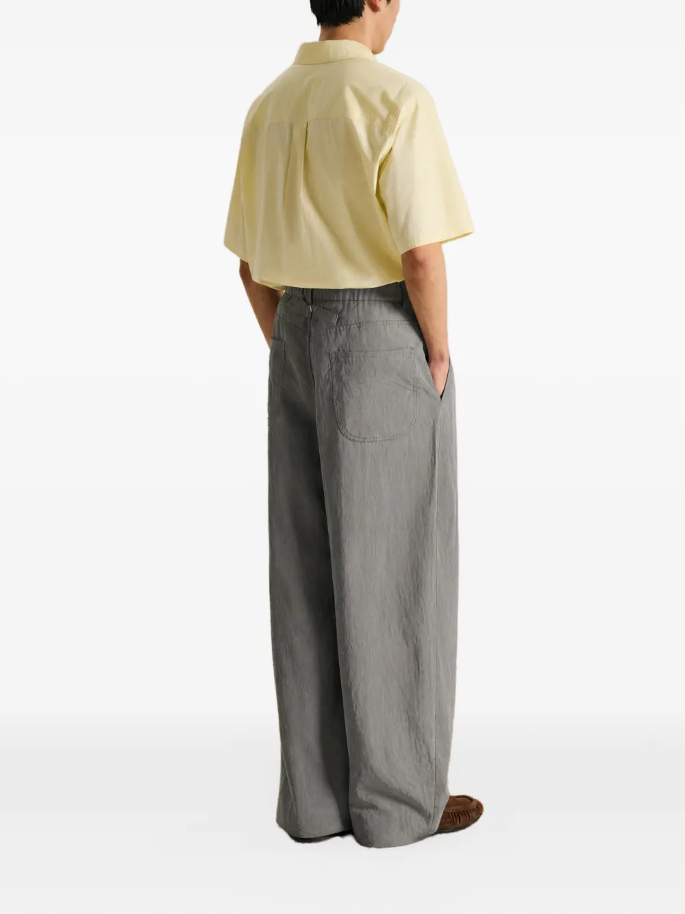 CROQUIS Broek met curvy-fit Grijs