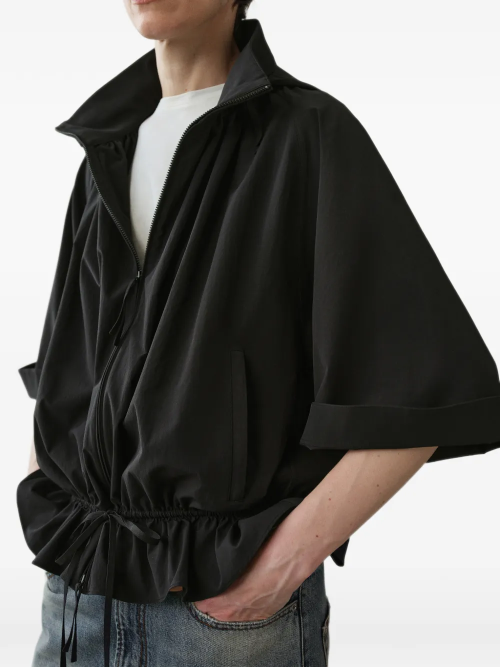 LESS Jack met capuchon Zwart