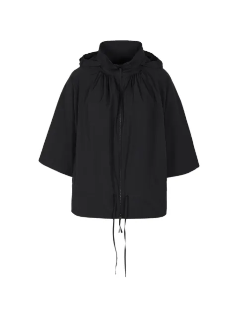 LESS raglan-sleeve hooded jacket