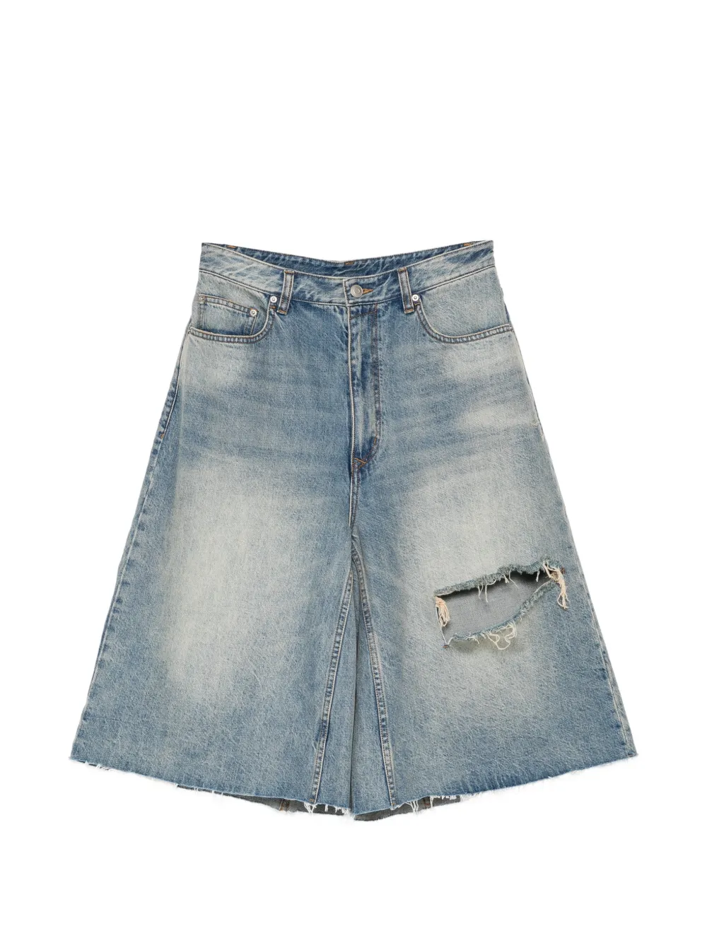 LESS denim shorts - Blu