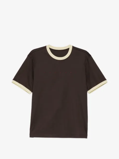 CROQUIS embroidered-detail tee