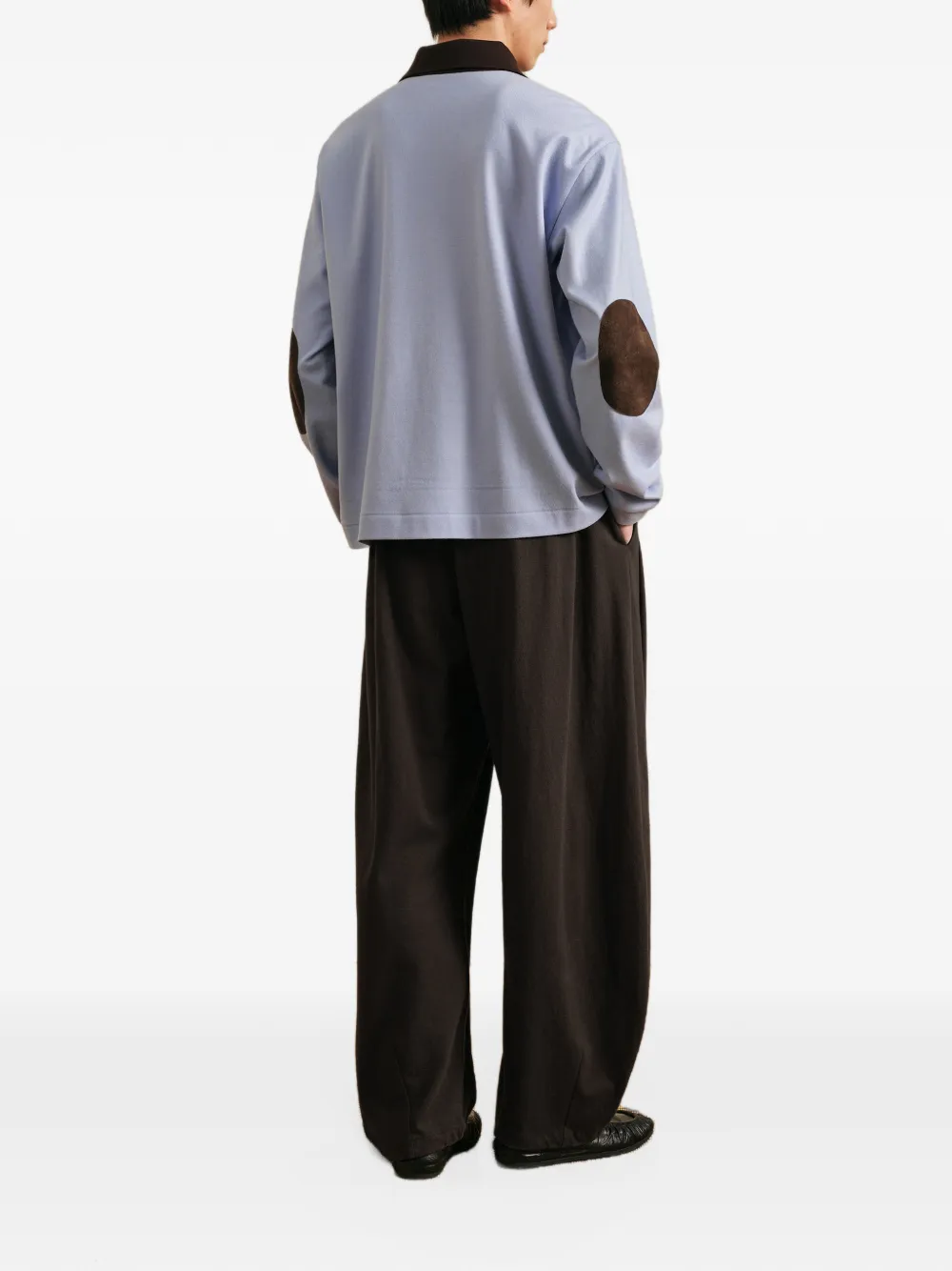 CROQUIS Broek met curvy-fit Bruin