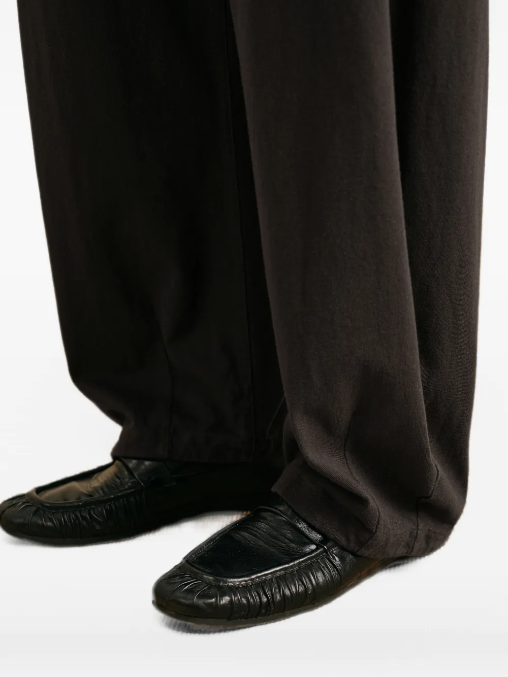 CROQUIS Broek met curvy-fit Bruin