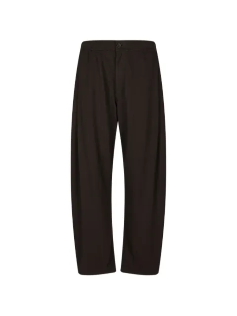 CROQUIS curved-leg trousers