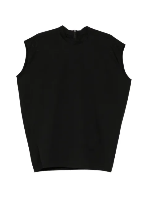LESS sculptural crew-neck vest