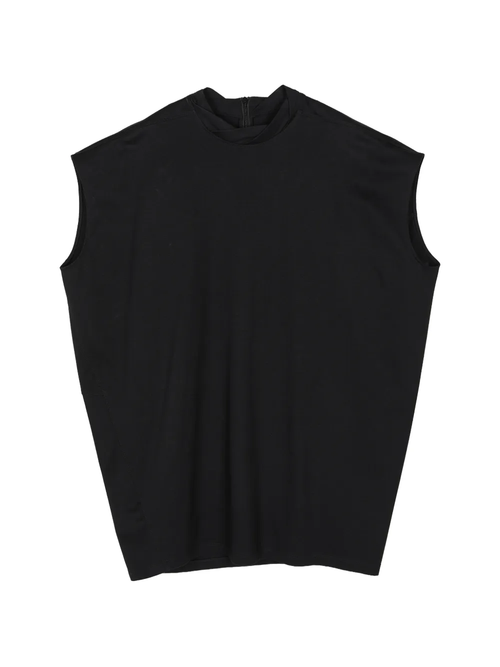 LESS sculptural crew-neck vest - Nero