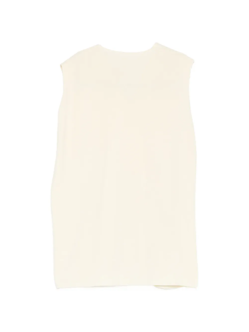 JNBY Top met plooien en V-hals Beige