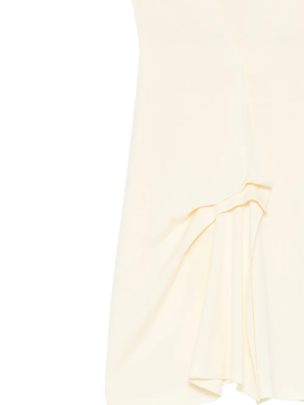 JNBY Top met plooien en V-hals Beige