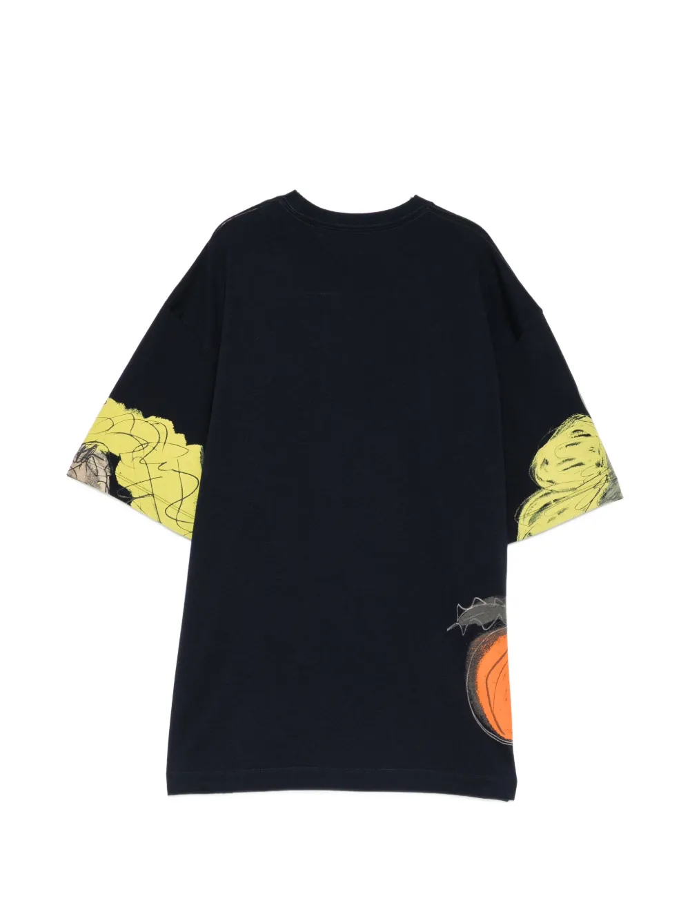 JNBY T-shirt met groenteprint Zwart