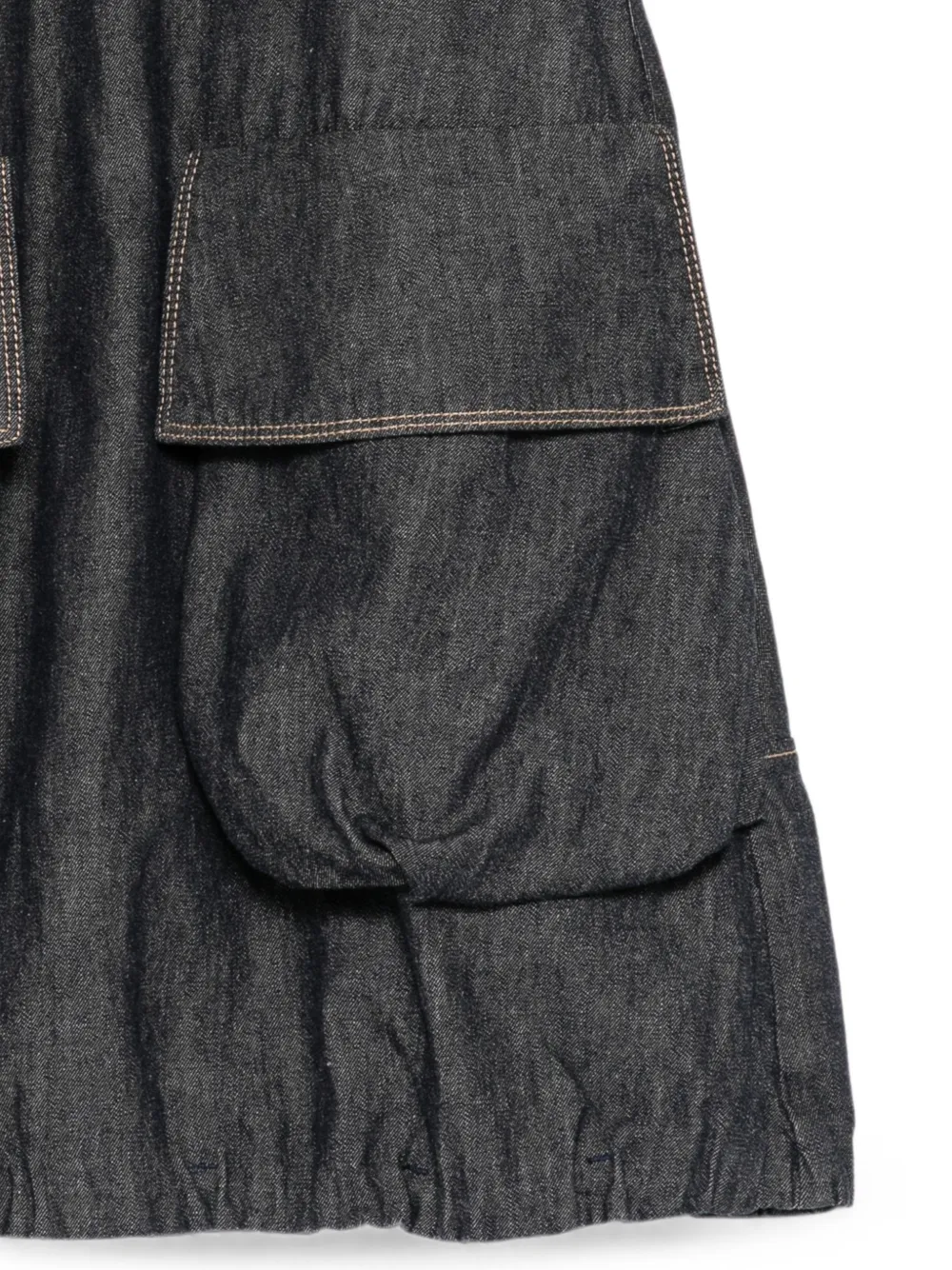 jnby by JNBY Mouwloze jurk met ronde hals Blauw