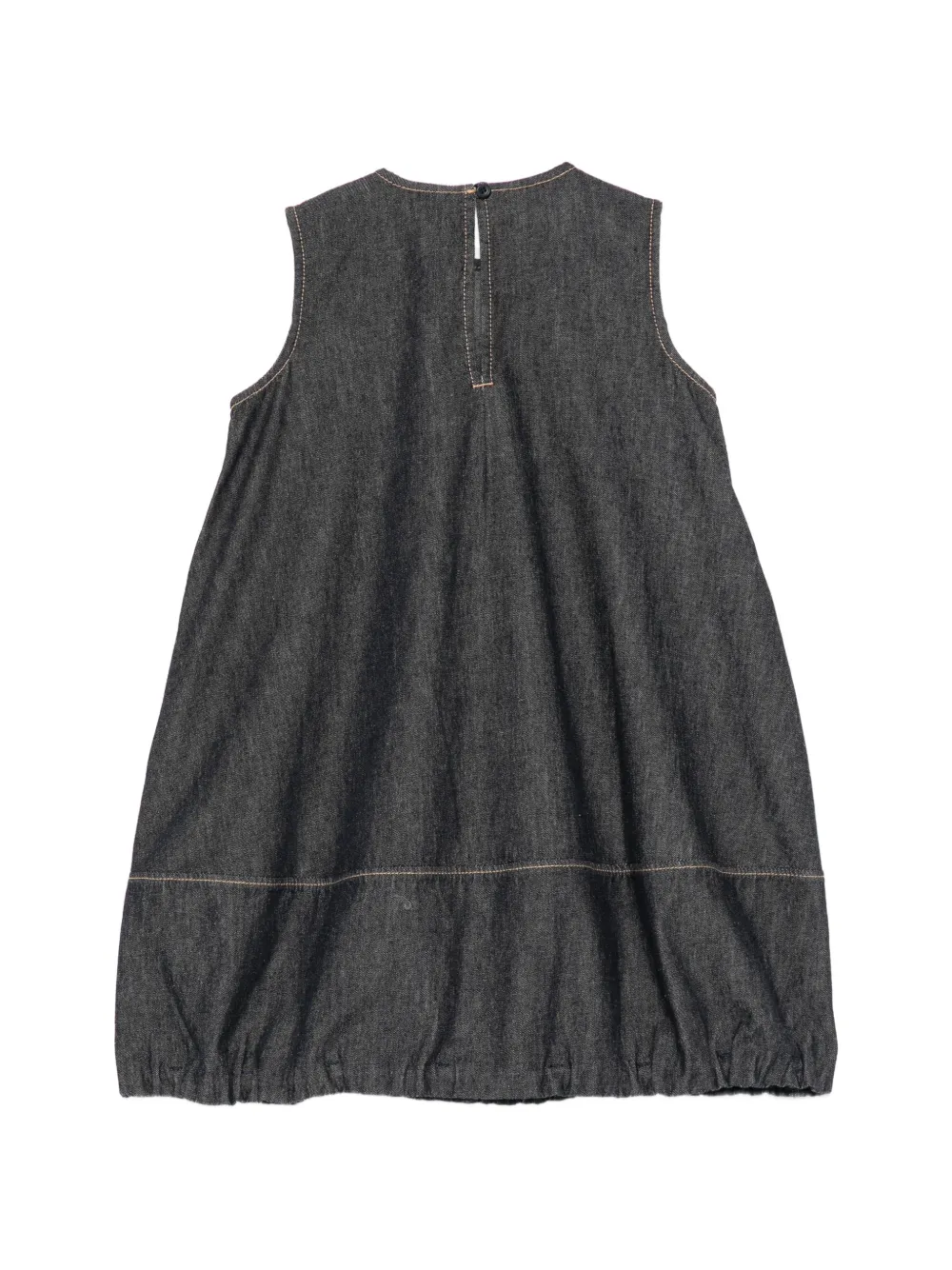 jnby by JNBY Mouwloze jurk met ronde hals Blauw