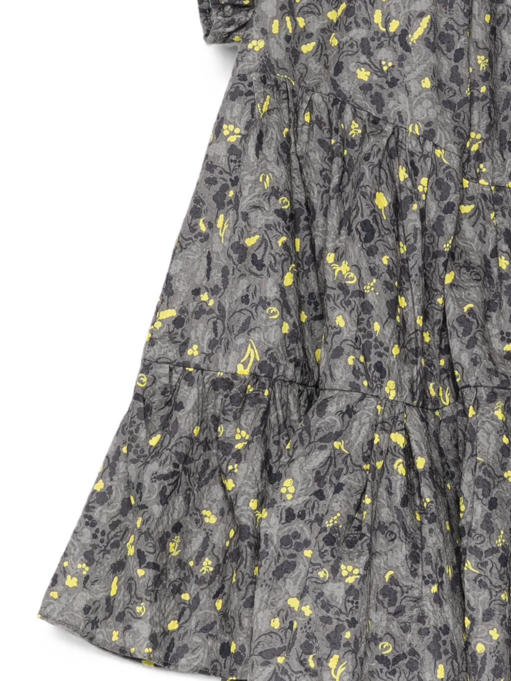 jnby by JNBY Jurk met korte mouwen en print Grijs