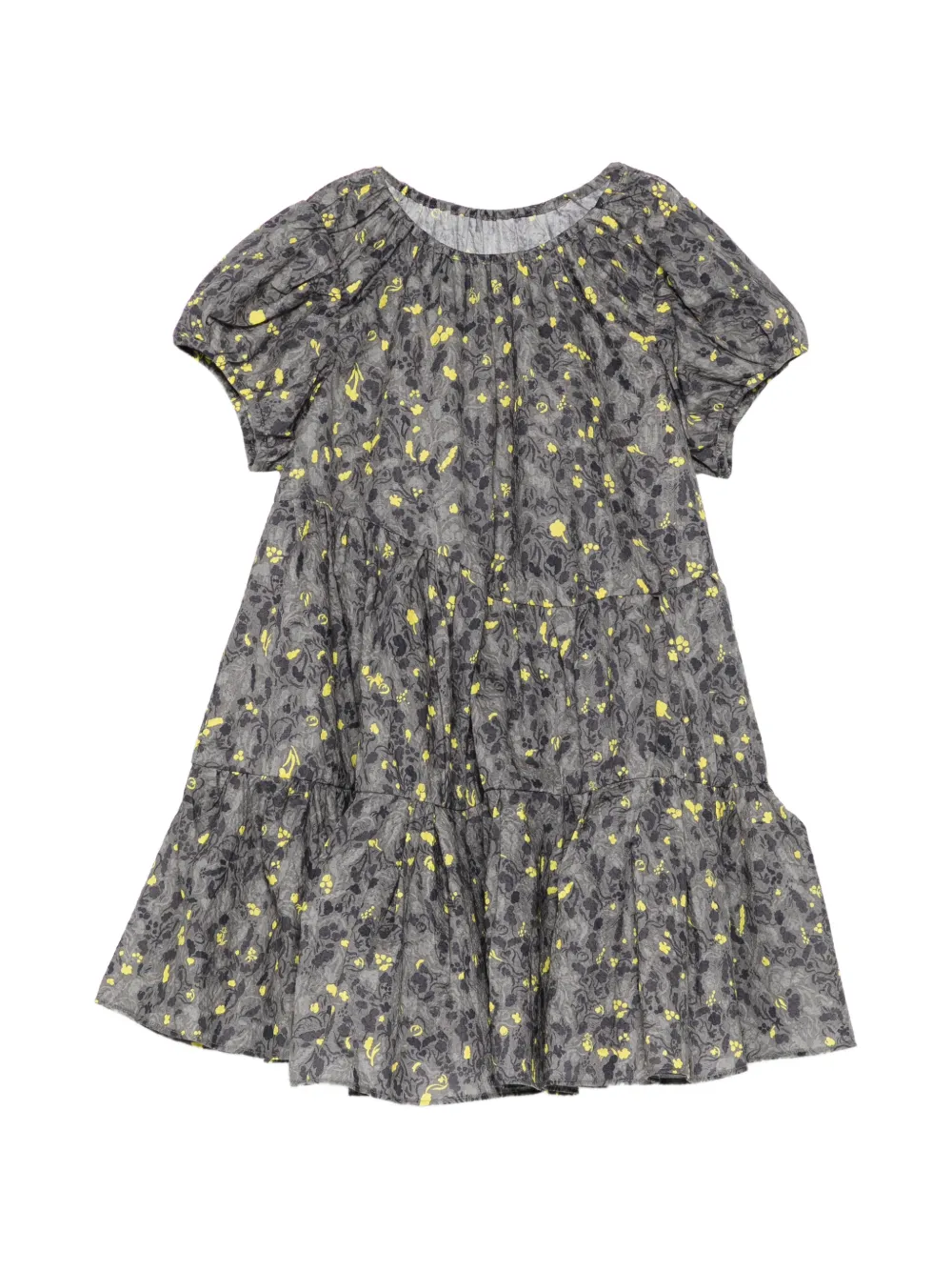 Jnby by JNBY Jurk met korte mouwen en print Grijs