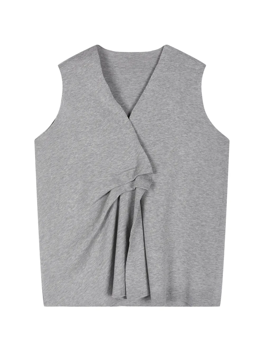 JNBY Top drappeggiato in maglia - Grigio