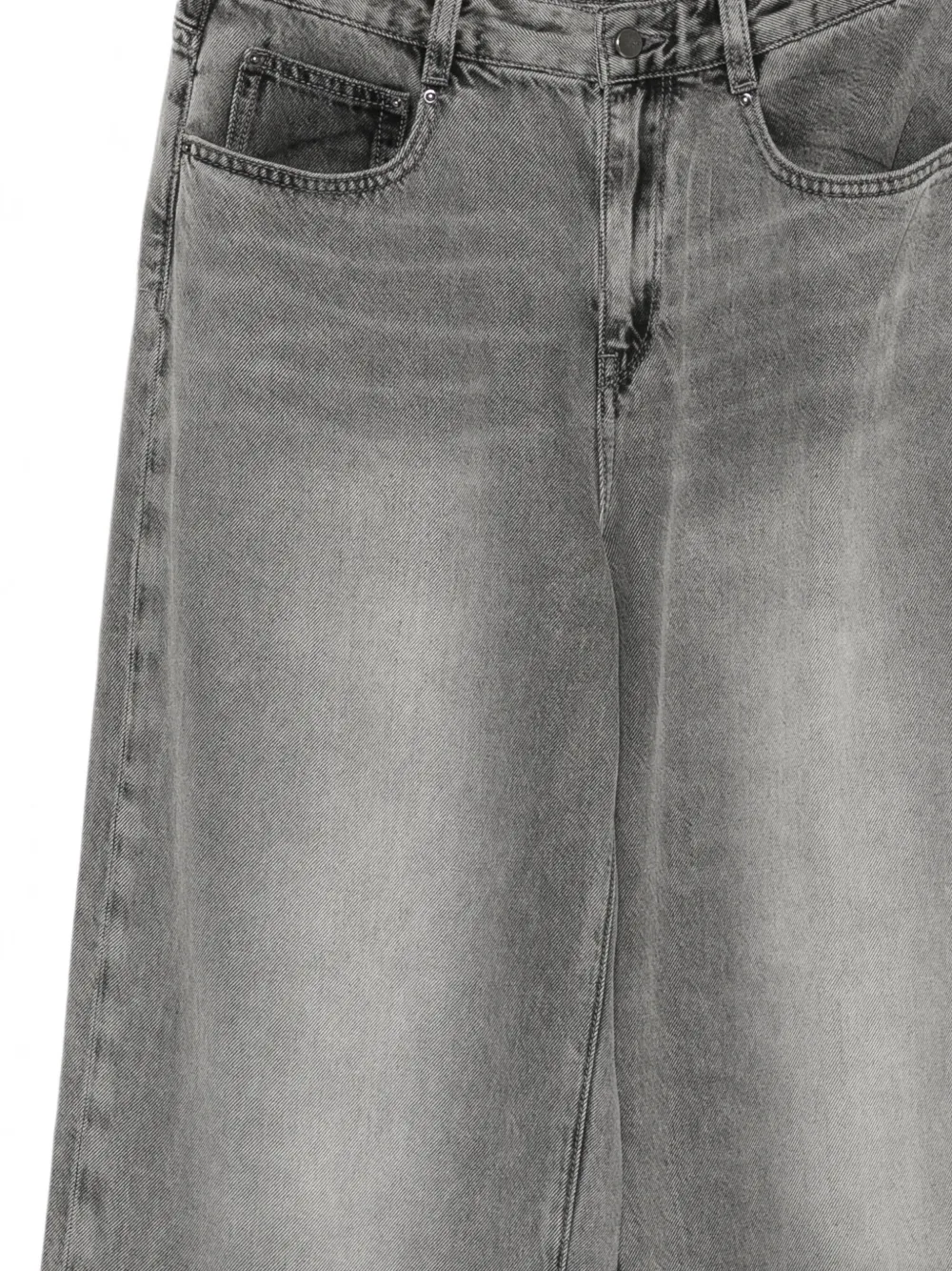 JNBY Broek met wijde pijpen Grijs