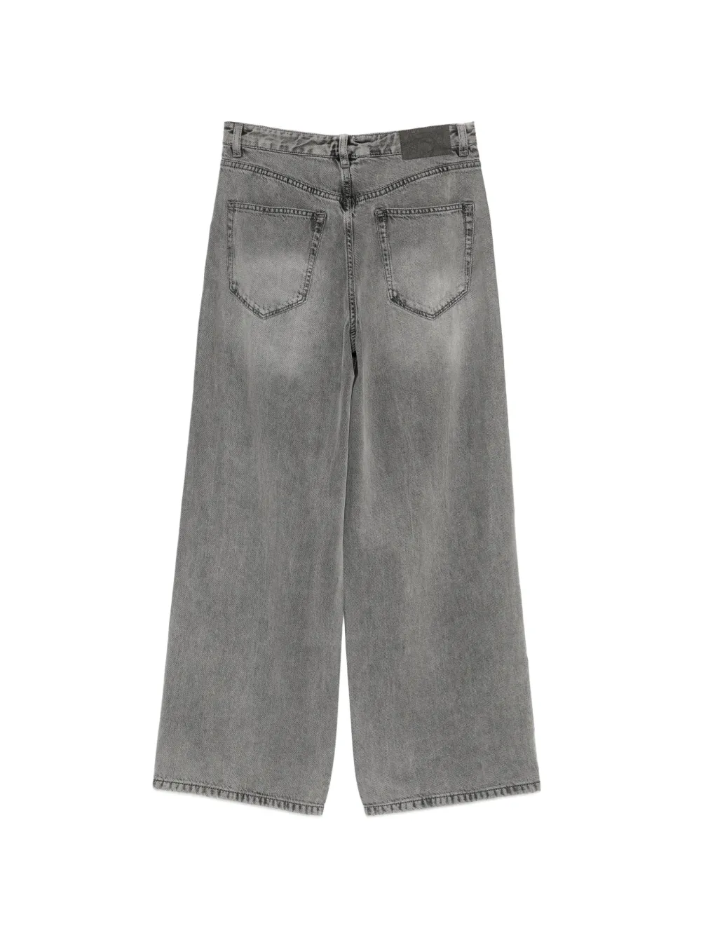 JNBY Broek met wijde pijpen Grijs