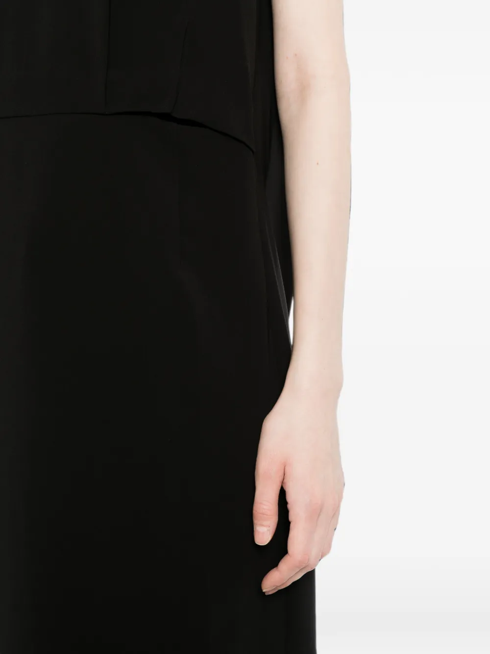 JNBY Midi-jurk met uitgesneden details bij de taille Zwart