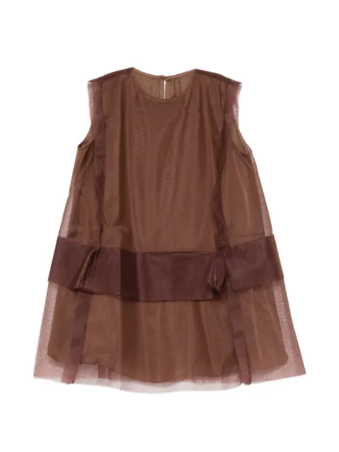 jnby by JNBY vestido traslúcido