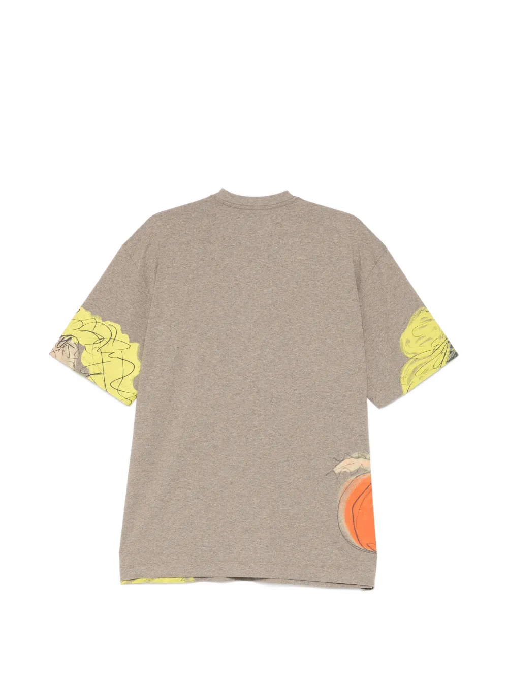 JNBY graphic print tee Grijs