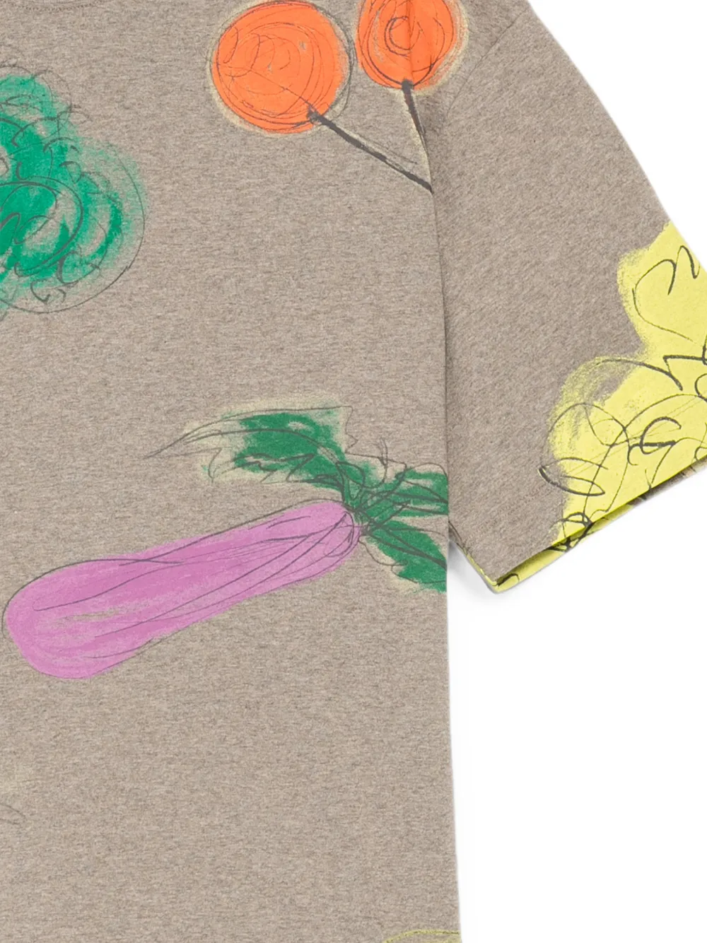 JNBY graphic print tee Grijs