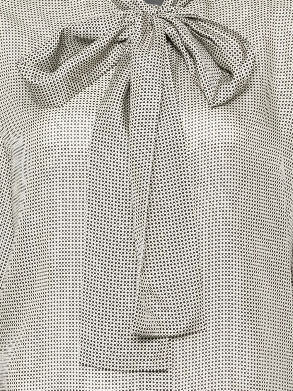 LESS Blouse met stippen Beige