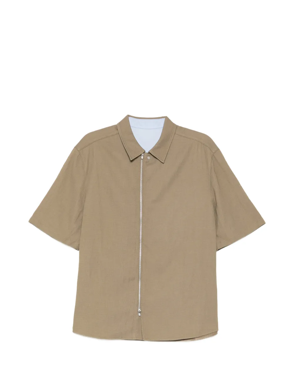 CROQUIS dual-zip shirt - Verde