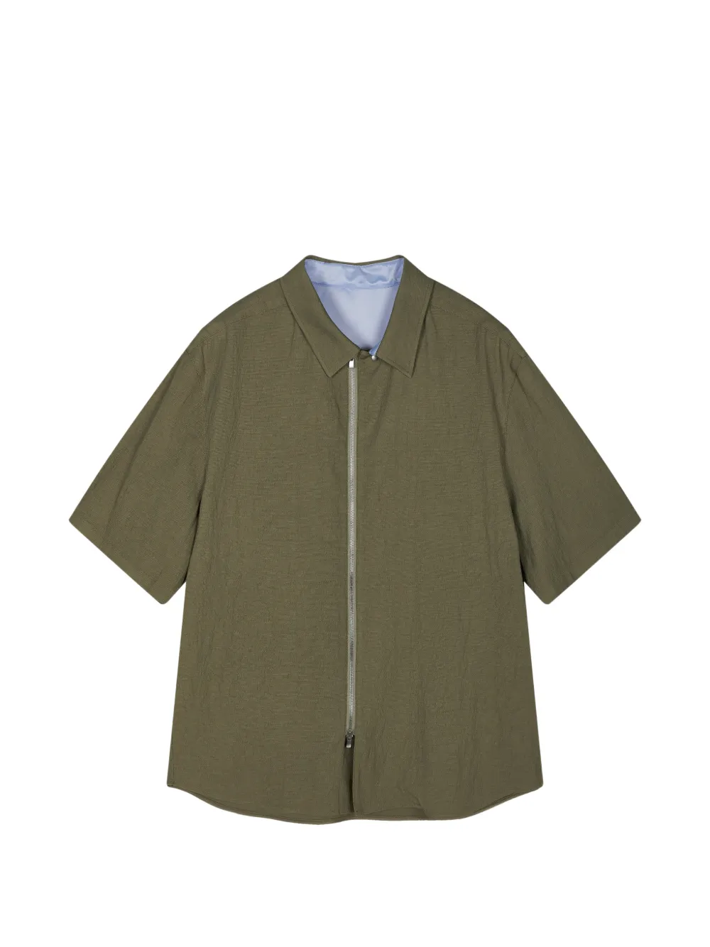 CROQUIS dual-zip shirt - Verde