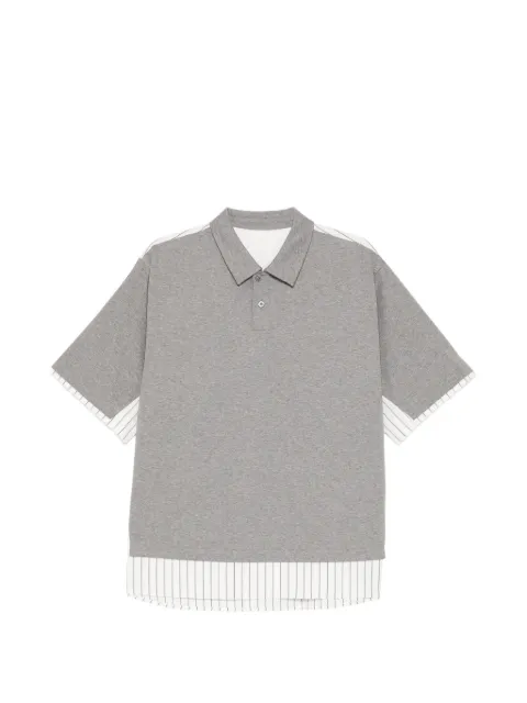 CROQUIS playera tipo polo con doble cara